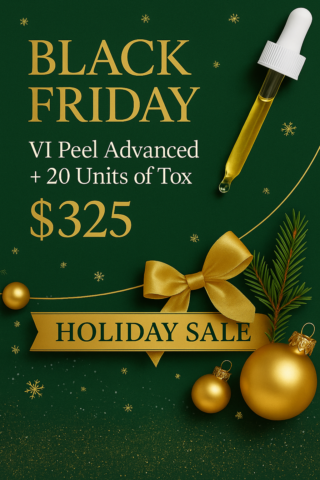 Black Friday: VI Peel Advanced + 20 Units of Tox